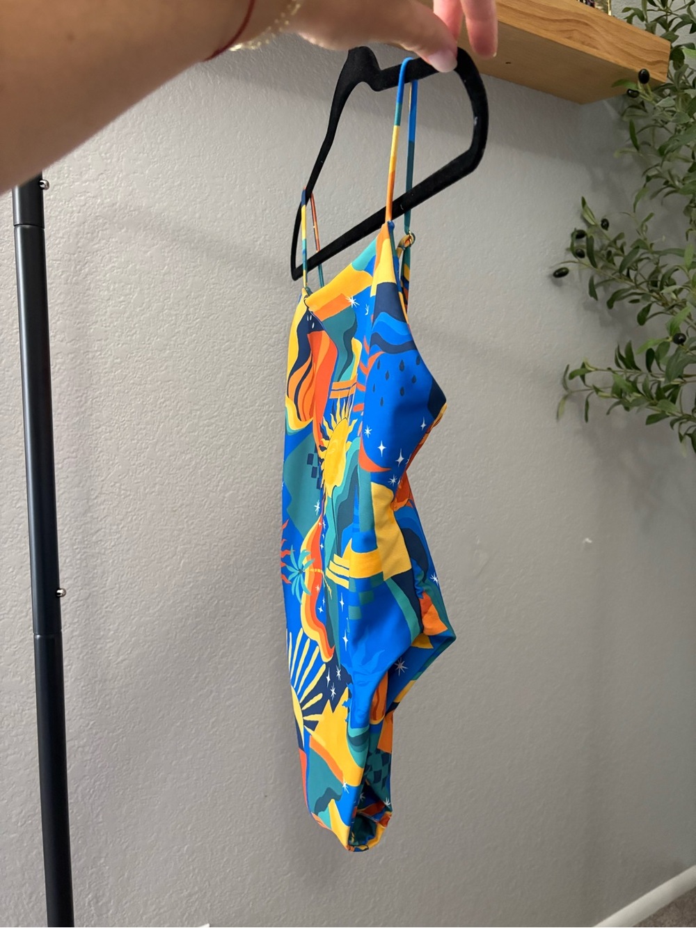 SKATIE Tropical Print One-Piece Swimsuit - Picture 4 of 6